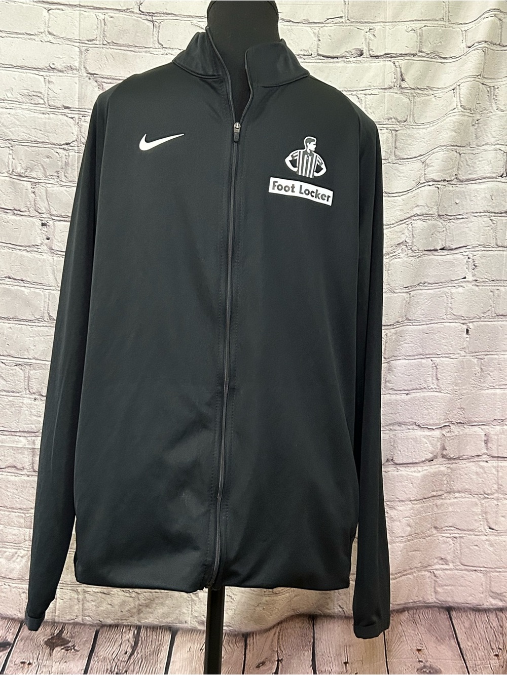 Nike Black Foot Locker Logo Performance Jacket